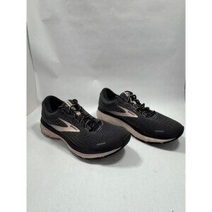 Brooks womens size 11 running ghost 13 black with grey cushion neutral